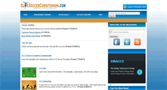 Desktop Screenshot of elitesoccerconditioning.com